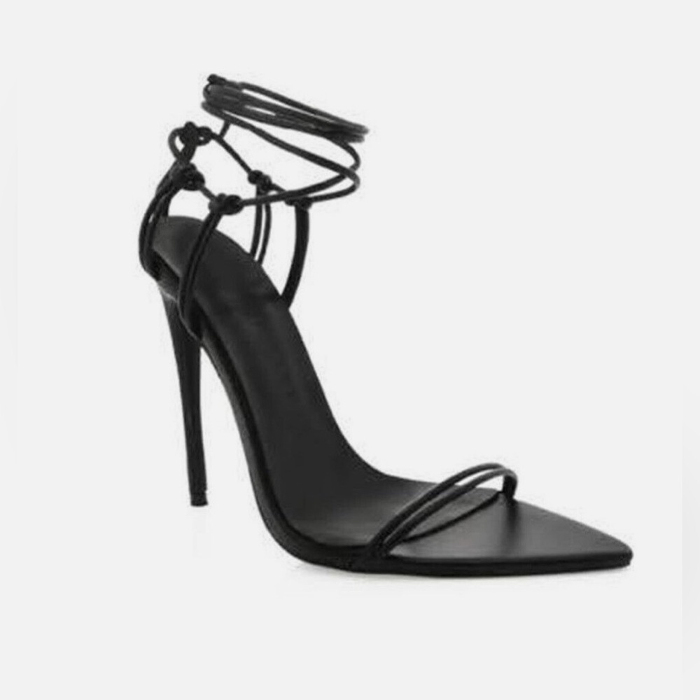 S19. Rozalia Russian X Billini The Lace Up Stiletto Sandal